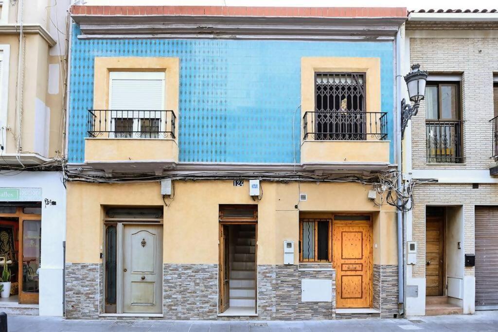 Acogedor Duplex Con Terraza Interior En La Playa Apartman Valencia Kültér fotó