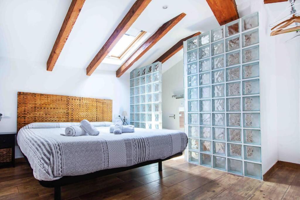 Acogedor Duplex Con Terraza Interior En La Playa Apartman Valencia Kültér fotó
